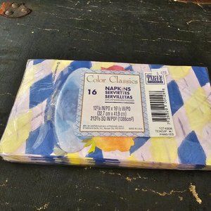 Color Classic Tea Cup with Pansies  UNOPENED 16CT  Large